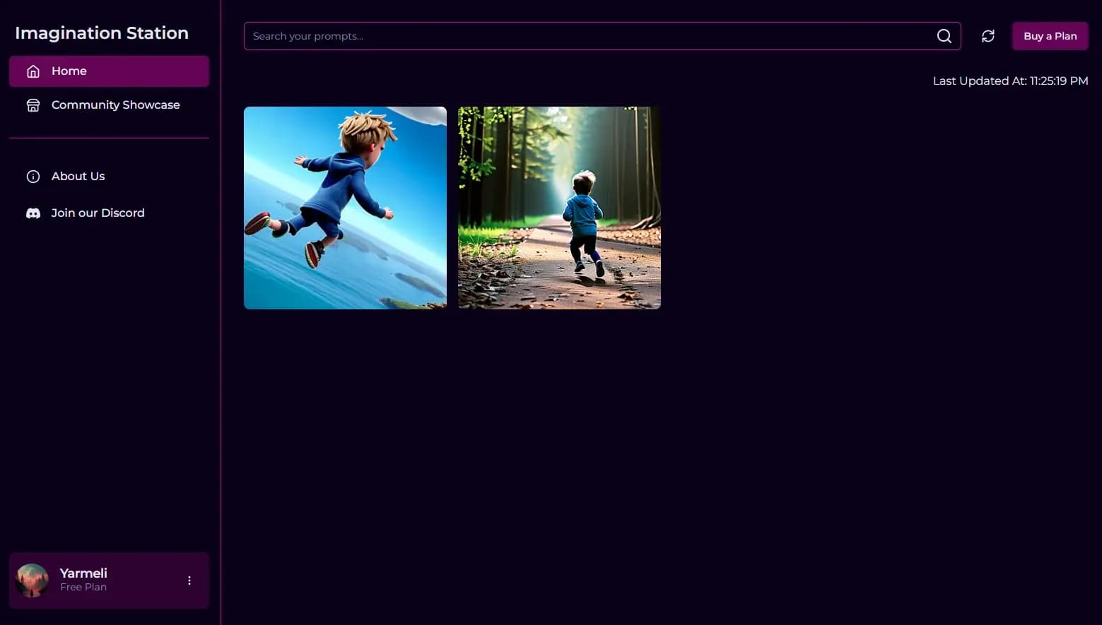 imagination-personal-page